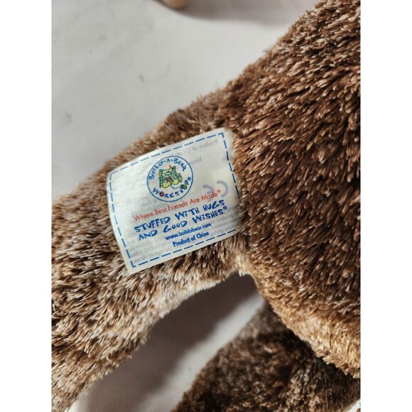 Build A Bear Stuffed Monkey 2011 Brown Jungle Plush Toy 18 In - Picture 4 of 4